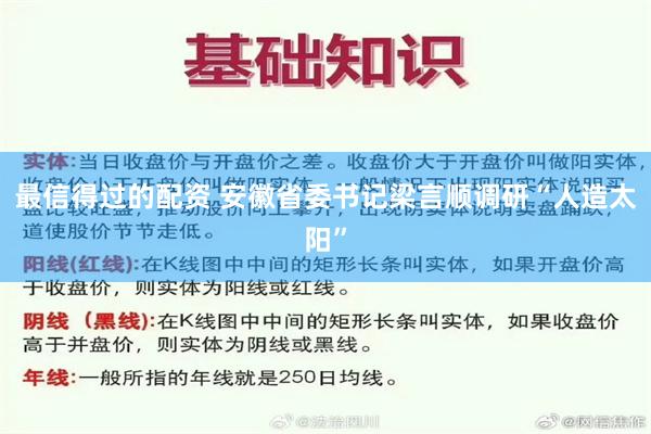 最信得过的配资 安徽省委书记梁言顺调研“人造太阳”